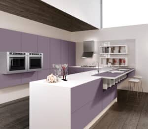 HPL plaatmateriaal violet