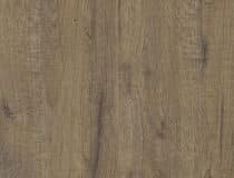 Decoratief plaatmateriaal bruin hout met vlam detailafbeelding