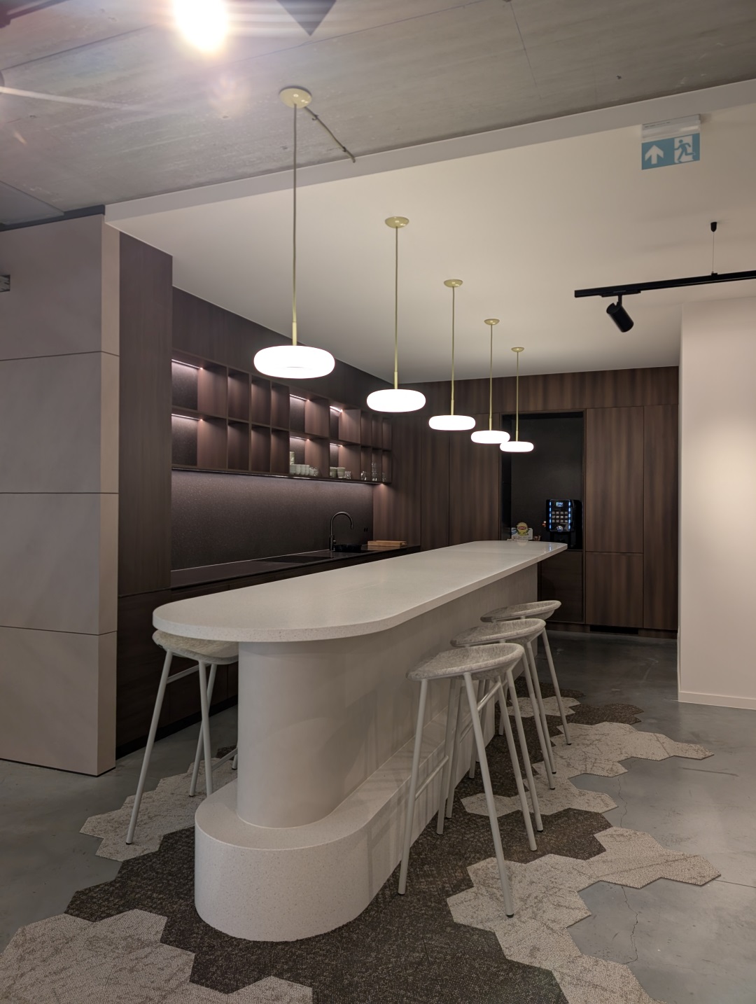 Afsprakentafel en pantry