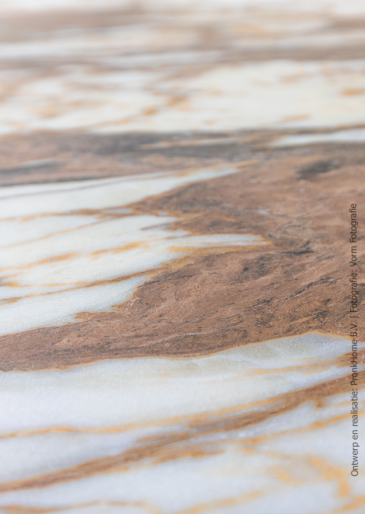 Stijlvol keukenblad met D045 Fiocco marmerlook