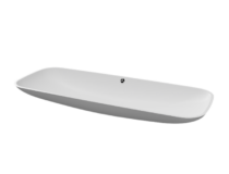 thumbnail Witte wasbak solid surfacemateriaal