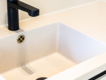 thumbnail Inspiratiebeeld van solid surface waskom Wenen in decor DM3035 Dusted
