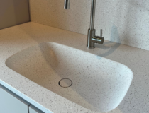 thumbnail Inspiratiebeeld van solid surface waskom Luxemburg in decor DM4004 Old Castle
