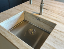 thumbnail Inspiratiebeeld van solid surface waskom Rome in decor DM5002 Weathered Wood